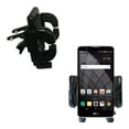 thumbnail image 1 of Gomadic Air Vent Clip Based Cradle Holder Car / Auto Mount suitable for the LG Stylo 2 - Lifetime Warranty, 1 of 4