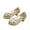 Gold, variant on ZACPNCV Girls Dress Shoes Mary Jane Low Heel Party Flower Wedding Princess Pumps for Little Girls Gold 6.5-7 Years