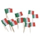 thumbnail image 3 of Paquete de 50 Piezas con Bandera Nacional para Cupcakes Soledad Decoración para Tartas Italia, 3 of 6