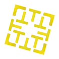 thumbnail image 3 of Lipstore Marqueur de Terrain de Pickleball pour Basketball Intérieur et Extérieur Allée Jaune, 3 of 8
