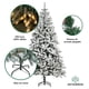 thumbnail image 3 of Árbol de Navidad Nevado Pino Artificial 1.80M Frondoso + Guirnalda De 250 Luces LED 25M Skygreen
 blanco, 3 of 4
