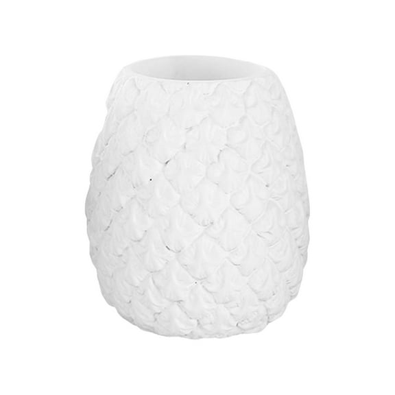 Dusknt Pineapple Pen Holder A, Pencil Barrel,Creative Resin Pen Holder Pineapple Shape Handicraft Storage Box Student Teacher Desk Desk Pen Holder Decorative Decoration Storage Box