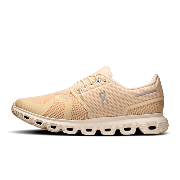On Women's Cloud 6 Castor/Ivory 3WF10064297-11