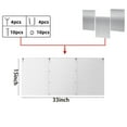 thumbnail image 3 of Patio Heater Reflector Shield - Adjustable Heat Focus Reflector For Round Natural Gas & Propane Heaters, Includes Mounting Hardware - Ideal For Outdoor Patio, Garden, Backyard, 3 of 5