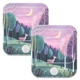 thumbnail image 7 of Yayeee 2-Pack Plug in LED Night Lights with Light Sensors Motion Detectors, Green Night Deer, 7 of 7
