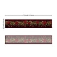thumbnail image 3 of Christmas Table Runner Christmas Party Decorations Festive Cloth Stain Resistant & Easy Clean for Home Dining Table Family Gathering Kitchen by MPOISVA, 3 of 7