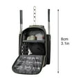 thumbnail image 3 of Sports Softball Baseball Keychain Charm Pendant Decorative Key Chain Ring Bag Pendant, 3 of 3