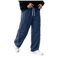 thumbnail image 3 of Akiihool Pants for Men Relaxed Casual Mens Casual Pants with Pockets Chinos Pants Men Slim Fit Navy,XL, 3 of 6