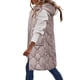 thumbnail image 1 of Gibobby Chamarra acolchada ligera para mujer, Chaleco largo de invierno para mujer, con cierre, ligero, acolchado, moderno, cálido, con capucha, ropa de chamarra(Caqui,XG), 1 of 4