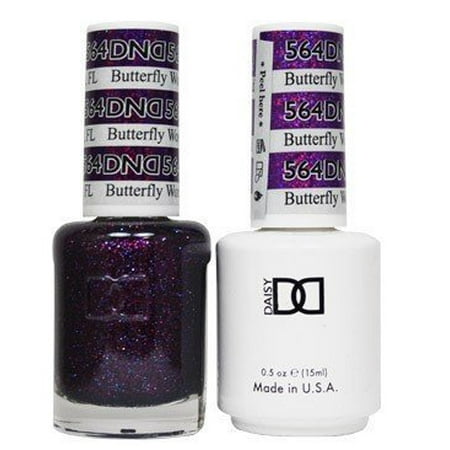 DND Nail Polish Gel & Matching Lacquer Set (564 - Green Forest,