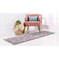 thumbnail image 2 of Unique Loom 3127609 2 ft. 7 in. x 10 ft. Tidaholm Aurora Runner Rug, Gray, 2 of 5