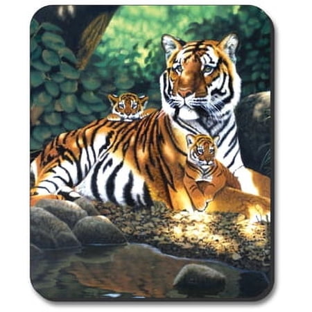 Art Plates Mouse Pad - Tiger and Cubs price history on PriceWatchPro