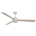 thumbnail image 2 of Lucci Air Climate III 52" DC Ceiling Fan with Remote Control, Modern White Ceiling Fan with Reversible Blades, 2 of 3