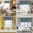 thumbnail image 5 of Colorful Mermaid Valance Curtain Scales Ombre Texture Window Valances Rod Pocket Short Curtains Window Treatments for Kitchen Bedroom Bathroom Laundry 60" x 18", 5 of 9