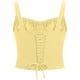 thumbnail image 3 of Blusa de encaje sin mangas informal de verano para mujer, blusa moldeadora, 3 of 5