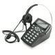 thumbnail image 1 of Teléfono con cable para centro de llamadas HT810 con auriculares omnidireccionales Teléfono duradero con auriculares para oficina, 1 of 12