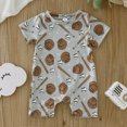 thumbnail image 2 of FDDMis Boys' Tracksuits Baby Boy Onesies Clothes for 1 Year Old Boy Boys Sweatsuits Size 6 Baby Bodysuits Long Sleeve Gymnastics Leotard Baby Girl Onsies 4t Onesies for Boys White Onesies 3-6, 2 of 7