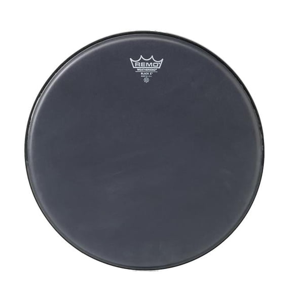 Remo  14 in. Black X Snare Batter Drumhead