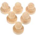 thumbnail image 1 of Manijas de sello de madera de 6 piezas reemplazos de sello Partes de sello de madera, 1 of 5