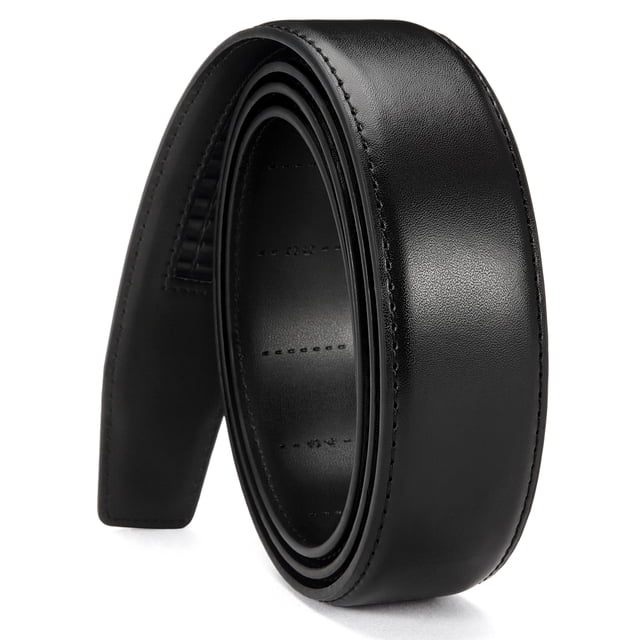 Cinturón CHAOREN de cuero con hebilla de carraca, 3,5 cm, hebilla de 40 mm