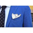 thumbnail image 2 of HAHDAXIA Essentiels de Gentleman Week-End Décontracté Blanc Poche Carré, 2 of 2