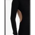 thumbnail image 5 of Crew Neck Back Cut Out Long Sleeve Mini Dress, 5 of 5