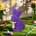 thumbnail image 5 of Lifelike Bunny Shaped Topiary Artificial Boxwood , UV-Resistant Outdoor Indoor Decor for Easter, Spring, Porch, Garden, and Patio Ornament, 5 of 7