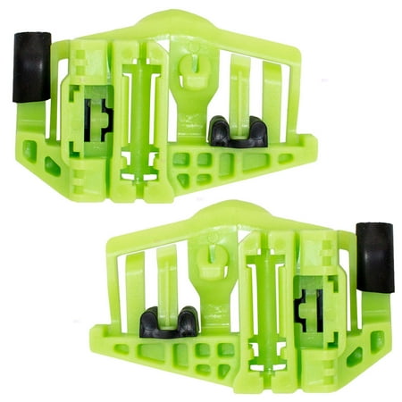 Window Regulator Guide - Pair Set Rear Power Window Lift Regulator Repair Clip Guides Replacement for BMW 3 Series & M3