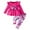 Pink, variant on Baby Girl Clothes Toddler Girl Clothes Outfits Bowknot Clothing Butterfly Print Pants Set Cute Clothes Set for Girls,,18-24 Months