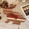 thumbnail image 2 of VMWMSSR Easter Bunny Shaped Wooden Cutting Board, Durable Reusable Rabbit Design Serving Tray For Kitchen Prep, Easter Brunch And Spring Table Decor Yellow-32X34X1.5cm, 2 of 8