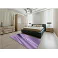 thumbnail image 5 of Ahgly Company Machine Washable Indoor Rectangle Transitional French Lilac Purple Area Rugs, 6' x 9', 5 of 7
