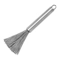 thumbnail image 4 of Stainless Steel Long Handle Pot Brush Kitchen Special Does Not Hurt The Pot Clean Decontamination Artifact Home Hanging Type Lengthening Steel Brush, 4 of 6