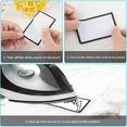 thumbnail image 2 of 180 Sublimation Decorative Blank Products,Fabric Ironing Custom Patches, DIY Personalized Clothes Patch Backpack Hat Bag, 2 of 5