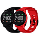 thumbnail image 1 of Reloj Led Digital Touch Niños Niñas Regalo Personajes 2 pcs Rojo/Negro, 1 of 4