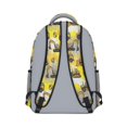 thumbnail image 3 of Excavator and Circle Yellow Pattern Backpack for School, Cute School Bag with Adjustable Shoulder Straps and Padded Back, 15.3"x11"x6.7", 3 of 5