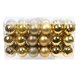 thumbnail image 4 of Bearachild 30 piezas de bolas de Navidad adornos inastillables decoraciones para árboles de Navidad juego de bolas colgantes para decoración de fiesta de Kits de decoración para fiestas oro Bearachild HA007626-01B, 4 of 6