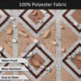 thumbnail image 5 of Vargottam Indoor/OutdoorTablecloth58x102 InchRectangleTablecloth Waterproof PatioTableCloths- Spring/SummerTableCovers for Backyard RectangularTable/BBQs/Picnic -Peach2, 5 of 5