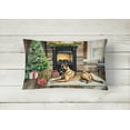 thumbnail image 4 of Belgian Malinois Cozy Christmas Throw Pillow 12 in x 16 in, 4 of 4