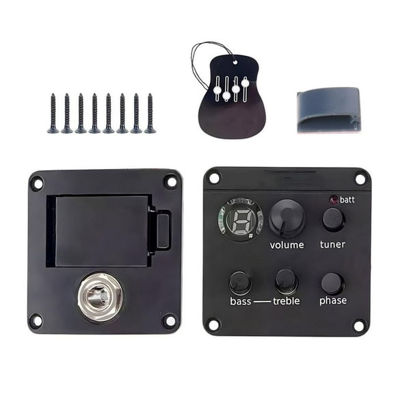 Acoustic Guitar Pickup with Tuner Guitar Pickup ISYS EQ Preamp Systems