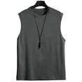 thumbnail image 1 of Camisetas sin mangas con cuello redondo y corte holgado, 1 of 5