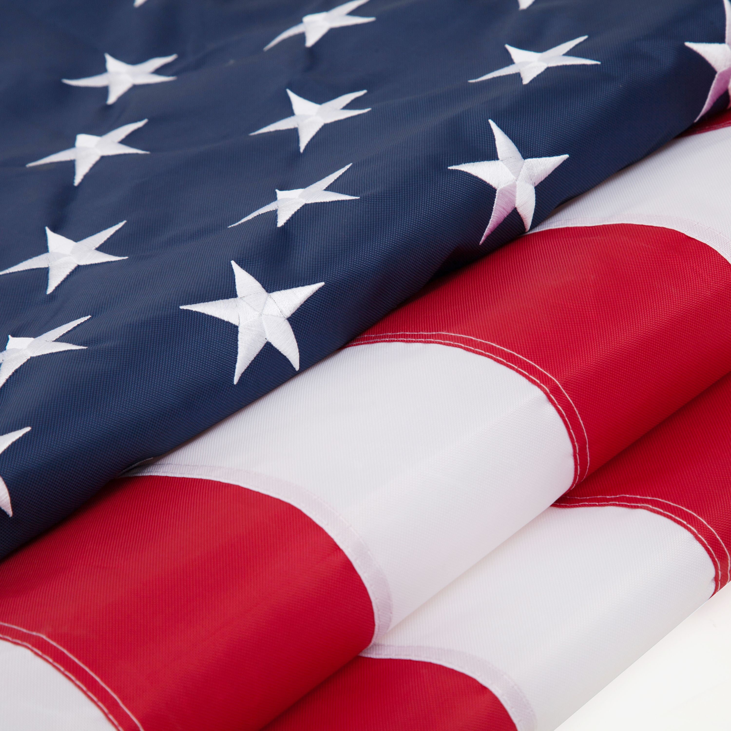 Heavy Duty Sewn Stars & Stripes American Flag w/ Brass Grommets 5'x8' 