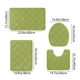 thumbnail image 3 of Fiudx Juego de Alfombras de Baño de Espuma, Suave Terciopelo Polar con Reverso Antideslizante, Muy Absorbentes, Lavables a Máquina, Juego de 4 Alfombras de Baño, Diseño Moderno, Multiusos, 40 X 60 Cm, 3 of 6