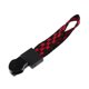 thumbnail image 5 of Tirador de cremallera metálica Sunnimix 20 piezas con cordón de correas negro rojo, 5 of 8