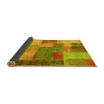 thumbnail image 2 of Ahgly Company Indoor Rectangle Patchwork Yellow Transitional Area Rugs, 4' x 6', 2 of 4