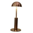 thumbnail image 2 of Modern Table Lamp Bar Decor Desk Restaurant Battery Bronze, 2 of 7