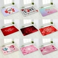 thumbnail image 2 of Valentine's Day Print Doormat Hallway Kitchen Mats Living Room Balcony Love Bathroom Nordic Carpet Bath Mat Non Slip Area Rugs, 2 of 5