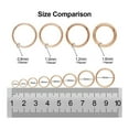 thumbnail image 5 of TURANDOSS Nose Rings Hoop 316L Surgical Steel Hypoallergenic Nose Rings Septum Cartilage Hoop Earring Conch Piercing Jewelry for Women, 5 of 7