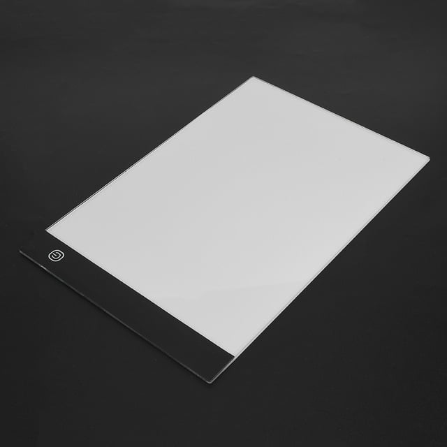 Bloc Lumineux LED pour Peinture, Tableau de Gradation Continue, Boîte Lumineuse pour Peinture 100-240V