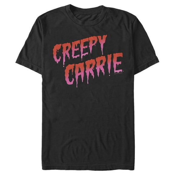 Men's Carrie Creepy Nickname  Graphic Tee Black 2X Large
