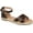Brown, variant on Journee Womens Lyddia Espadrille Flat Sandals, Widths Available